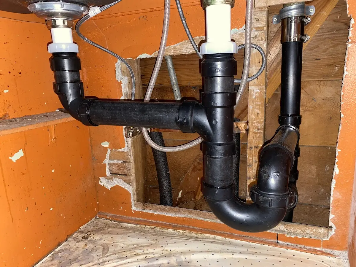 Professional Repiping Services equipment and tools on the job in Spring Lake Park